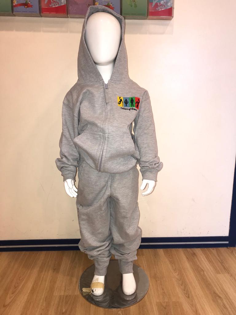 Grey Tracksuit - Joggers & Hoodie